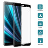 0.3mm 9H Surface Hardness 3D Curved Edge Full Screen Tempered Glass Film for Sony Xperia XZ3(Black)