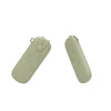 Magnetic Portable With Lanyard Sunglasses Protective Case Silicone Eyeglasses Storage Bag(Light Green)