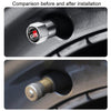 4pcs /Set For GR Metal Car Tire Valve Modification, Color: Red