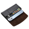 4.1-5.1 inch Multifunctional Waist Bag Mobile Phone Leather Case(Black)