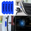 OPEN Reflective Tape Warning Mark Bicycle Accessories Car Door Stickers(Blue)