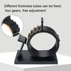100 PCS Y-1720 Adjustable Self-Adhesive Wire Fixing Cable Organizer (Black)