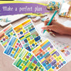 0908-J4 Encourage Holiday Decoration Note Stickers Planning Stickers(12pcs/Set)