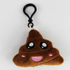 20 PCS Creative Plush Doll Mobile Pendants Gift Cartoon Cute Facial Expression Decorations Keychains with Hook