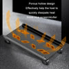 Desktop Computer Host Removable Bracket Office Heightened Shelf(1.2mm Thickened)