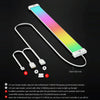 AOSOR AL300 Computer Glow Line ARGB Neon Cable Motherboard Chassis Light Strip Light Board Decoration(White)