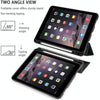 For iPad 9.7 inch DG.MING See Series Horizontal Flip Leather Case with Holder & Pen Holder(Grey)