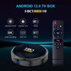 HK1RBOX H8-H618 Android 12.0 Allwinner H618 Quad Core Smart TV Box, Memory:2GB+16GB(EU Plug)