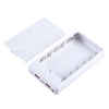HAWEEL DIY 6 x 18650 Battery 24W Fast Charge Power Bank Box Case with Display, Not Include Battery (White)