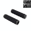 2 PCS AG30 Bicycle MTB Bike Lock-on Comfort Sponge Handlebar Hand-Stitched Grips(Black)