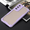 For Samsung Galaxy A56 5G Armor Glaze PC Hybrid TPU Phone Case(Purple)