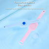 TA-4 10ml Portable Outdoor Silicone Alcohol Liquid Soap Handwashing Fluid Sunscreen Cream Split Bracelet Watch Wristband Sub-packing Box(Pink)