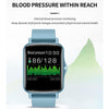 PTone 1.44 inch HD Touch Screen IP67 Waterproof Smart Watch, Support Sleep Monitoring / Heart Rate Monitoring / Blood Pressure Monitoring(Black)