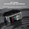 H21 1.14 inch Leather Band Earphone Detachable Smart Watch Support Temperature Measurement / Bluetooth Call / Voice Control(Gold)