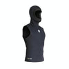 Slinx Hood Keep Warm Surf Diving Vest With Headgear, Size: XXL(Black)