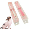 3 Pack Pet Toothbrush Soft Gum Care Dog Cat Teeth Cleaning (Random Colour)