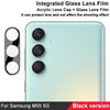 For Samsung Galaxy M55 5G imak High Definition Integrated Glass Lens Film Black Version