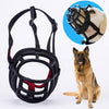 Dog Muzzle, Anti-Bite Barking Muzzle, Breathable, Black, 11.2x10.7x14.3cm