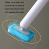 Disposable Toilet Brush Set Toilet Magnetic Cleaning Brush(Grey)