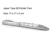 Bullet Train 3D Three-dimensional Metal Car Assembly Model DIY Puzzles Toy