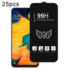 For Samsung Galaxy A30 25pcs High Aluminum Large Arc Full Screen Tempered Glass Film