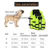 Inflatable Dog Life Jacket, Medium (52-70cm Chest), Fluorescent Green