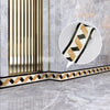 Imitation Marble 3D Relief Wall Sticker Living Room Anchor Sticker(YXT-003)