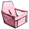 In Car Double-Layer Mesh Thickening Waterproof Pet Bag(Pink)