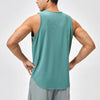 Summer Loose Breathable Fitness Quick-Drying Sleeveless Vest, Size: XL(Light Gray)