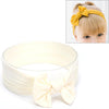 Cute Bowknot Infant Baby Girl Hairband Headwear Headbands(Beige#24)