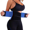 Women Abdomen Adjustable Belt Body Sculpting Corset with Fat Burning Slimming, Size:XL(Blue)