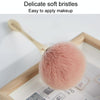 Large Waist Soft Hair Round Headed Makeup Brushes Beauty Tools, Color: Rose Gold