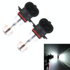 2 PCS 9006 350 LM 6000K 30W White Light CREE 6 LED Car Fog Light Bulb, DC 12V
