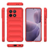 For Xiaomi Redmi K70 / K70 Pro 5G Magic Shield TPU + Flannel Phone Case(Red)