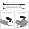 PULUZ 4 in 1 Vlogging Live Broadcast LED Selfie Fill Light Smartphone Video Rig Kits with Microphone + Tripod Mount + Cold Shoe Tripod Head for iPhone, Galaxy, Huawei, Xiaomi, HTC, LG, Google, and Other Smartphones (Blue)