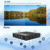 Tanix X4 Android 11 Smart TV Box, Amlogic S905X4 Quad Core, 4GB+32GB, Dual Wifi, BT(UK Plug)