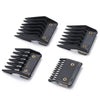 4 In 1 Hair Clipper Limit Comb Barber Tool Accessories(Black)