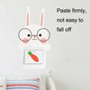 10sheets Cartoon Wall Sticker Switch Socket Beautification Decorative Sticker(KG151)