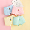 4pcs/set Children Lycra Cotton Boxer Briefs Boys & Girls Pants, Height: 160cm(Girl Princess Series)