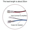 WEAH-T-5 Car Modification Tweeter Crossover Hi-Fi Audio Divider, Style: B Model 2.5UF