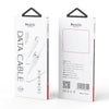 Yesido CA26 2.4A USB to 8 Pin Charging Cable, Length: 1m(Black)