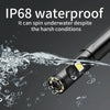 P120 Rotatable 8mm Dual Lenses Industrial Endoscope with Screen, 9mm Tail Pipe Diameter, Spec:5m Tube