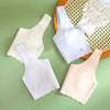 Seamless Girls Underwear Small Undershirt Summer Thin Bra, Size: 75/F(Light Apricot)