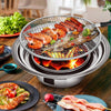 Home Multifunctional Adjustable Fire Barbecue Grill, Size: S (Grill Net)