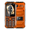 A6 4G Full Network Triple Proofing Elder Phone, Waterproof Shockproof Dustproof, 6800mAh Battery, 2.4 inch, 21 Keys, LED Flashlight, FM, SOS, Dual SIM, Network: 4G(Orange)