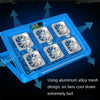NUOXI X8 Aluminum Alloy Notebook Radiator Computer Multi-File Adjustment Bracket(Blue)