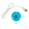 Donut Shape Mini USB Air Humidifier Aroma Diffuser Purifier(Blue)