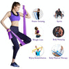 3 In 1 TPE Yoga Stretch Sheet Fitness Elastic Band Resistance Band Strength Training Stretch Band Set