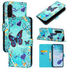 For Samsung Galaxy A56 5G Colored Drawing Pattern Plain Weave Leather Phone Case(Love Butterfly)
