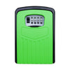 Large Wall Mounted Key Safe Box - Green - Combination Lock